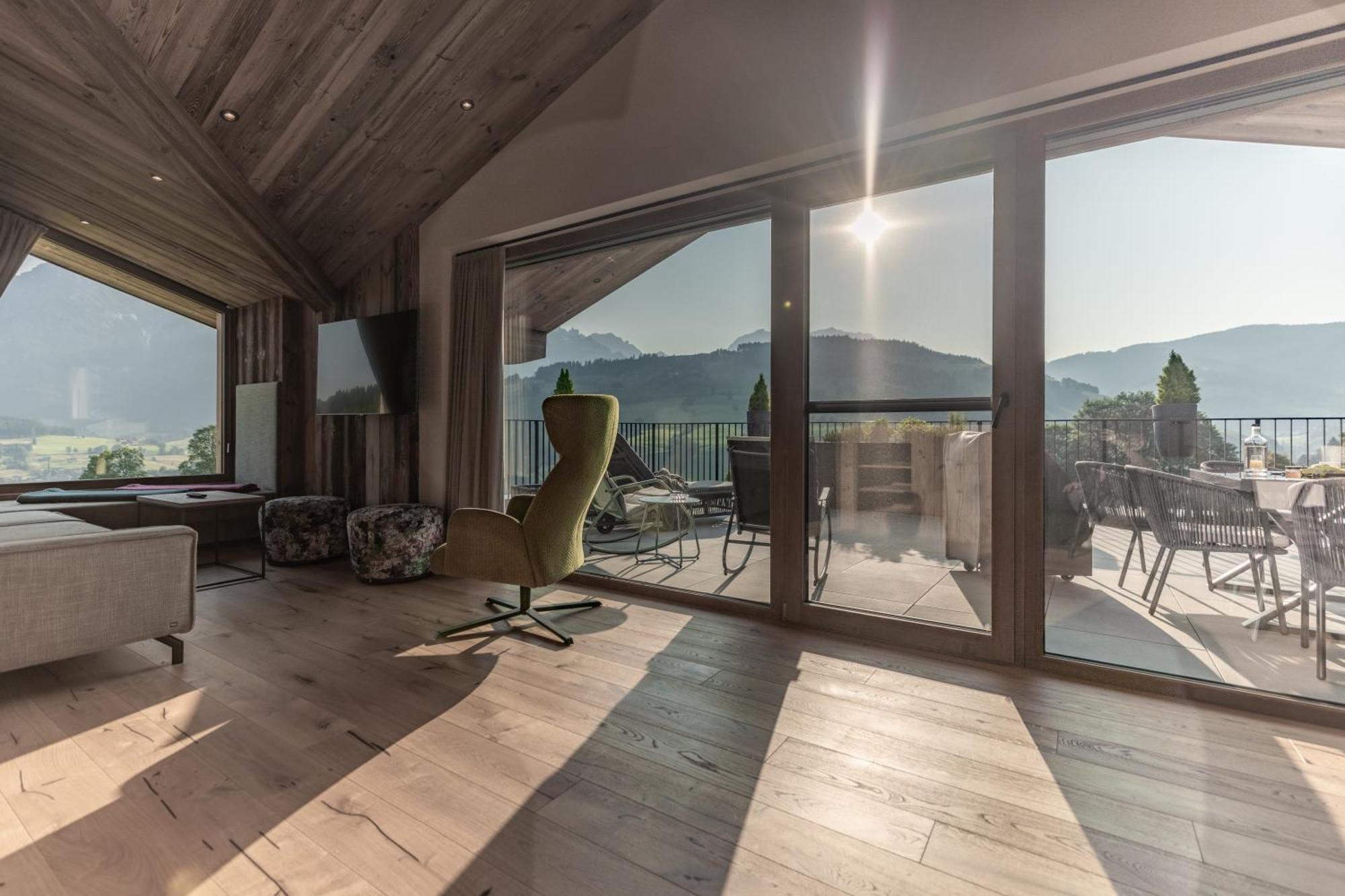 Biohof Ebengut Aparthotel Maria Alm am Steinernen Meer Exterior photo